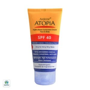 کرم ضد آفتاب SPF40 آتوپیا آردن مناسب پوست خشک