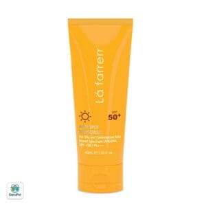 کرم ضد آفتاب SPF50 پوست چرب لافارر ضد لک و بی رنگ