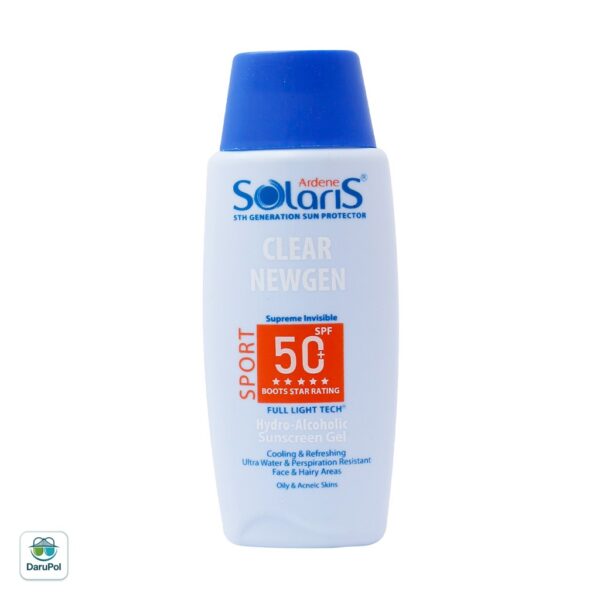 ژل ضد آفتاب SPF50 اسپرت کلیر نیوژن سولاریس آردن