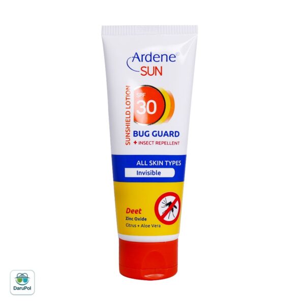 لوسیون ضد آفتاب دافع حشرات SPF30 آردن