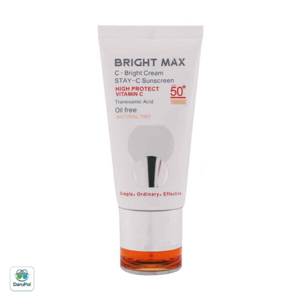 کرم ضد آفتاب سی برایت SPF50 برایت مکس 50 میلی لیتر