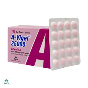 کپسول ژلاتینی آویژل 25000 واحد دانا
