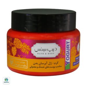 کرم ژل آبرسان بدن دیپ سنس مناسب پوست خشک و معمولی