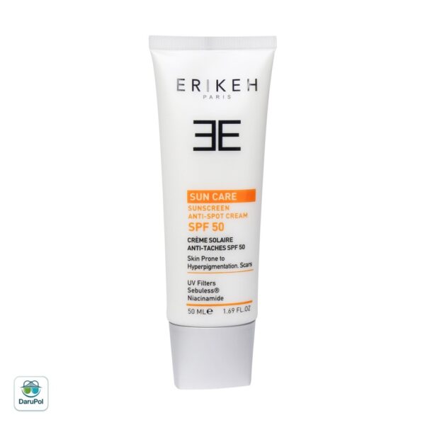 کرم ضد آفتاب و ضد لک SPF50 اریکه