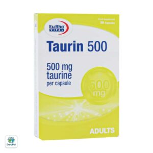 کپسول تائورین 500 میلی گرم یوروویتال