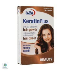 کپسول ژلاتینی نرم کراتین پلاس یوروویتال