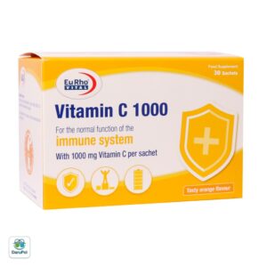 ساشه ویتامین C 1000 میلی گرم یوروویتال