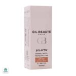 کرم ضد آفتاب رنگی مینرال SPF50 ژیل بوته مناسب برای انواع پوست