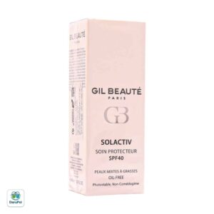 کرم ضد آفتاب سل اکتیو SPF40 ژیل بوته مناسب پوست های چرب