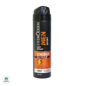 اسپری دئودورانت و آنتی پرسپیرانت مردانه هیدرودرم مدل Energy