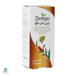 قرص گیاهی زین تیگو ایران داروک