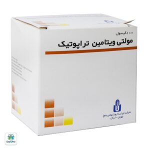 کپسول مولتی ویتامین تراپوتیک ایران دارو
