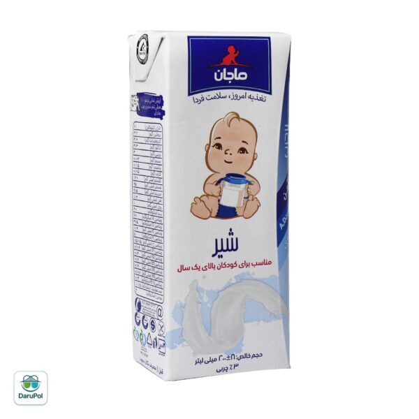 شیر پر چرب ماجان کاله مناسب کودکان بالای یک سال
