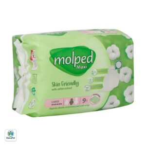 نوار بهداشتی بالدار نیمه ضخیم مشبک مولپد مدل Maxi