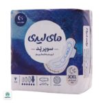 نوار بهداشتی بالدارمکسی نیمه ضخیم شب مای لیدی خیلی خیلی بزرگ - تصویر 3
