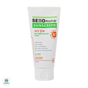 کرم ضد آفتاب SPF50 فاقد چربی مای فارما مناسب پوست چرب و مختلط