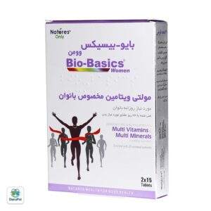 قرص مولتی ویتامین بایوبیسیکس نیچرز اونلی مخصوص بانوان
