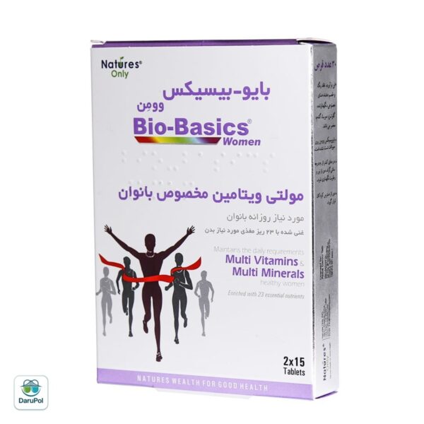 قرص مولتی ویتامین بایوبیسیکس نیچرز اونلی مخصوص بانوان