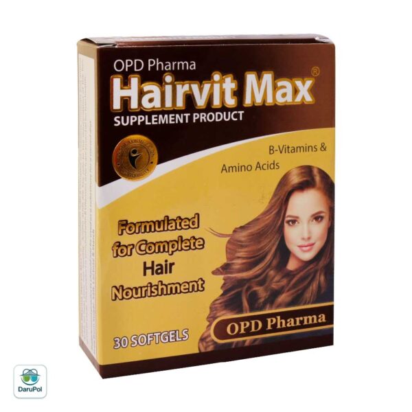 کپسول ژلاتینی هیرویت مکس او پی دی فارما