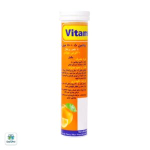 قرص جوشان ویتامین C 500 میلی گرم سیمرغ دارو عطار