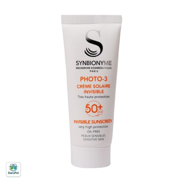 ضد آفتاب بی رنگ فتو 3 سین بیونیم SPF50 مناسب پوست حساس