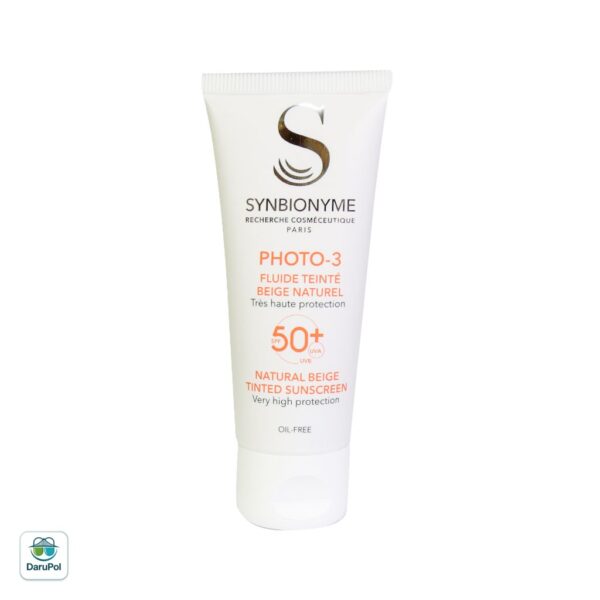 ضد آفتاب فاقد چربی فتو 3 سین بیونیم +SPF50 رنگ بژ طبیعی