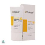 فلوئید ضد آفتاب SPF50 حاوی ویتامین C ویتالیر - Image 2