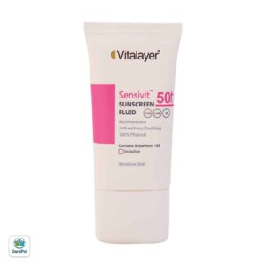فلوئید ضد آفتاب SPF50 پوست حساس ویتالیر