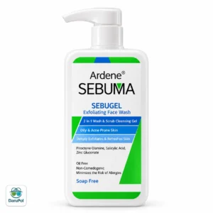 ژل شوینده و ساینده صورت سبوژل آردن سبوما مناسب پوست چرب