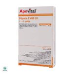 کپسول ژلاتینی نرم ویتامین E 400 واحد آپوویتال - تصویر 3