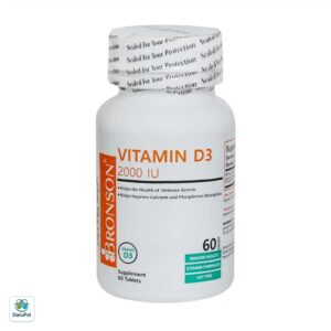 قرص ویتامین D3 2000 واحد برونسون