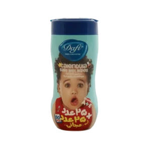 دستمال مرطوب کودک دافی حاوی کالاندولا و ویتامین