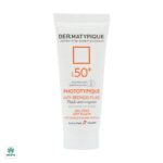 فلوئید ضد آفتاب بی رنگ پوست قرمز و حساس SPF50 درماتیپیک