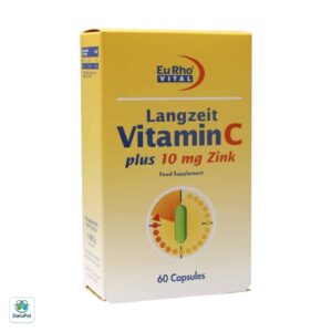 کپسول ویتامین سی و زینک ۱۰ میلی گرم یوروویتال