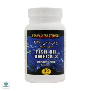 کپسول روغن ماهی امگا 3 فرمولیتد ساینسز بدون جیوه