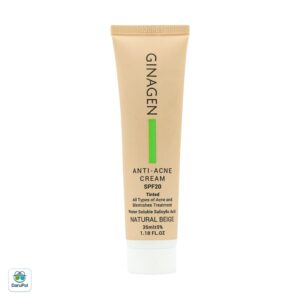 کرم ضد جوش رنگی SPF20 ژیناژن