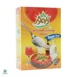 پودر شیرین کننده رژیمی بدون قند قابل پخت کامور