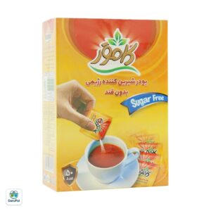 پودر ساشه ای شیرین کننده رژیمی بدون قند کامور