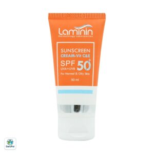 کرم ضد آفتاب SPF50 فاقد چربی لامینین مناسب پوست های چرب و معمولی