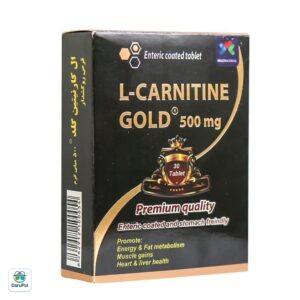 قرص ال کارنیتین گلد 500 میلی گرمی مولتی نرمال