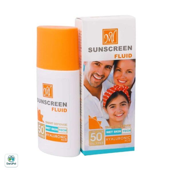 فلوئید ضد آفتاب SPF50 مای مدل Hyaluronic Acid