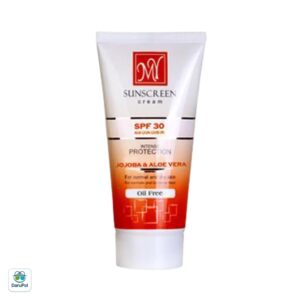 کرم ضد آفتاب فاقد چربی SPF30 مای مناسب پوست های چرب و مختلط