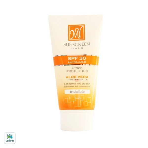 کرم ضد آفتاب بدون رنگ مای SPF30 مناسب پوست های معمولی و خشک