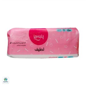 نوار بهداشتی لطیف بالدار سایز بزرگ پنبه ریز