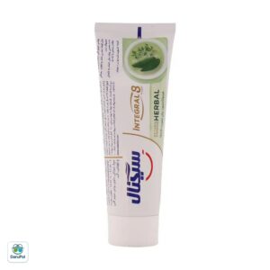 خمیر دندان اینتگرال 8 کاره روغن مریم گلی و آویشن سیگنال
