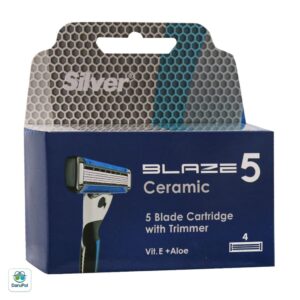 تیغ یدک سیستم 5 لبه مدل بلیز سیلور