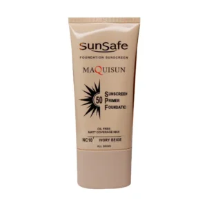 کرم ضد آفتاب کرم پودری و پرایمری SPF50 سان سیف