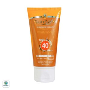 کرم ضد آفتاب SPF40 برنزه کننده سان سیف