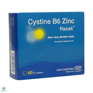 قرص سیستین B6 زینک رازک