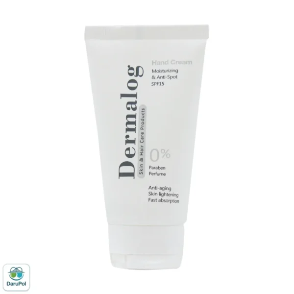 کرم مرطوب کننده دست ضد لک SPF15 درمالوگ